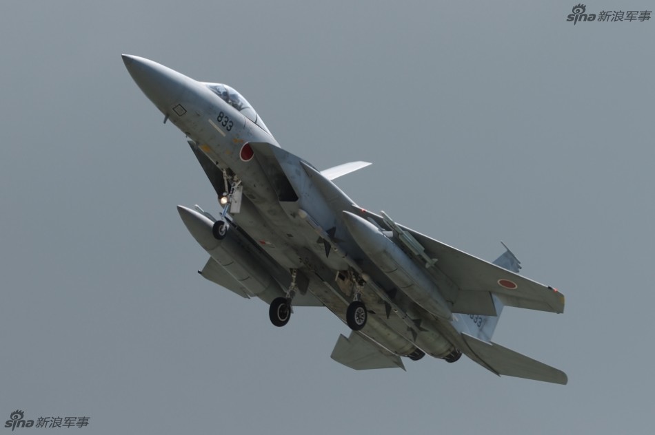 还敢拦截中国空军?日本f15j战机机龄已有30年