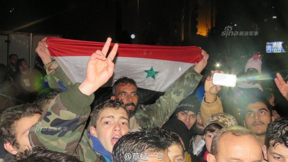 阿勒颇全城解放!叙利亚民众感谢中俄的否决票