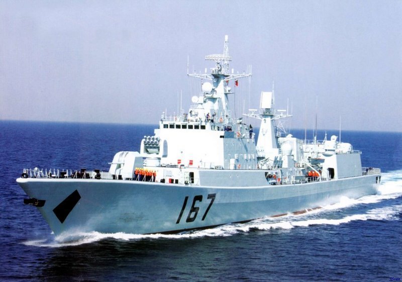 老舰新春!中国051b型深圳号驱逐舰改装后出航_高清图集_新浪网
