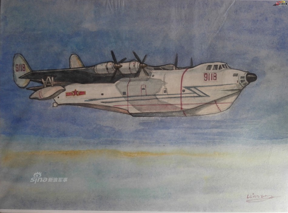 从歼8到歼20!军迷手绘军机纪念中国空军发展