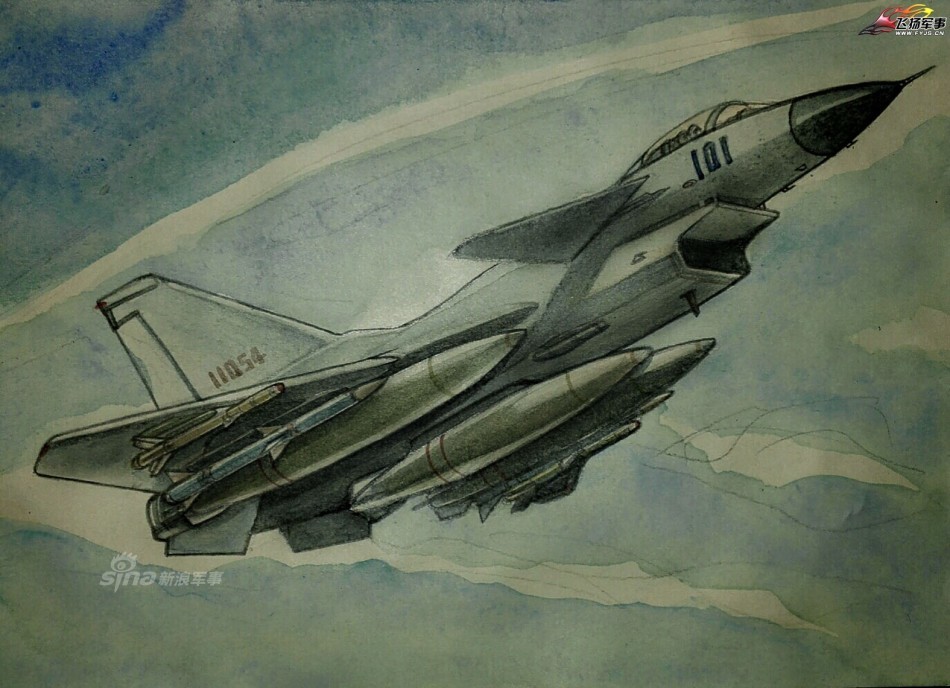 从歼8到歼20!军迷手绘军机纪念中国空军发展_高清图集_新浪网