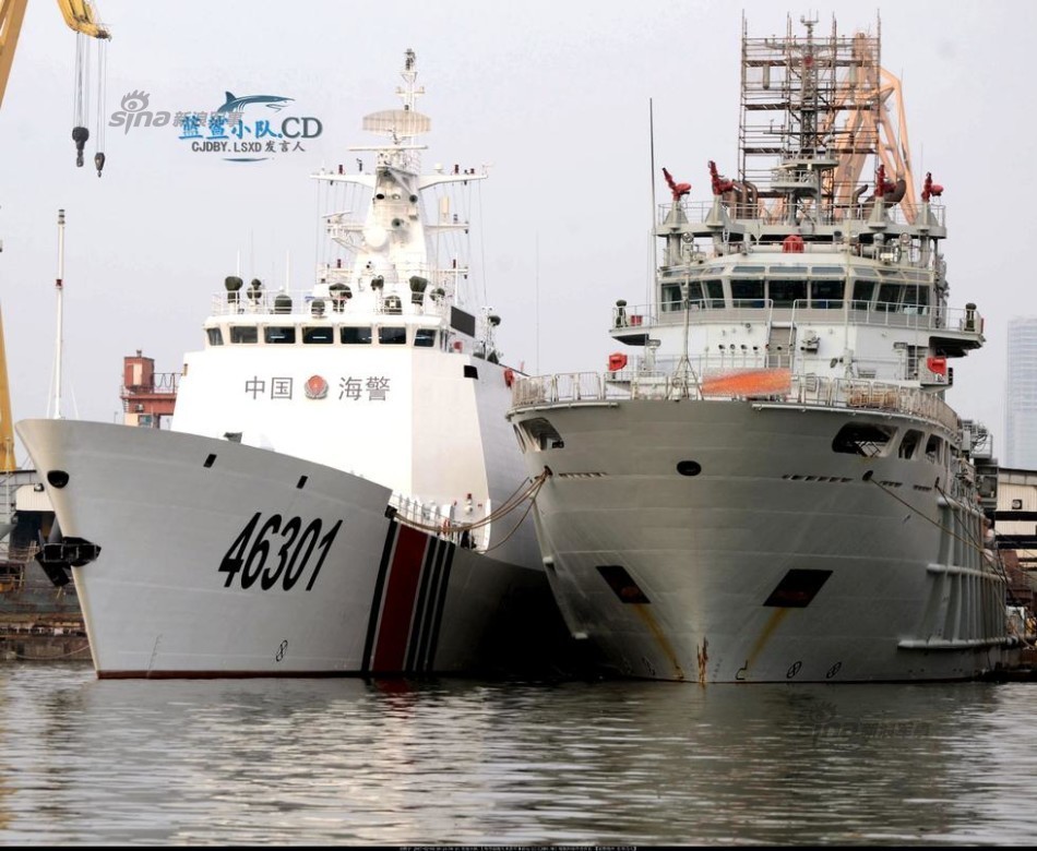 开足马力世界速度!大批056舰和海警船扎堆建造