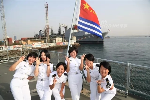 军中霸王花也高颜值!中国海军女兵不一样的美