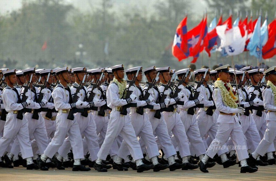 3月27日,缅甸在内比都举行国防军成立72周年阅兵仪式,展示了大批中国