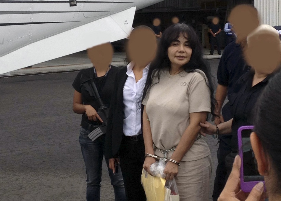 墨西哥最大女毒枭"太平洋女皇"被移交美国