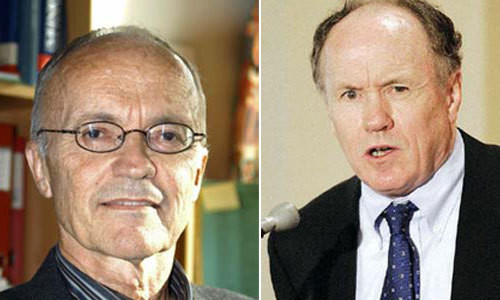 2004届获奖人：挪威经济学家芬恩-基德兰德和美国经济学家爱德华-普雷斯科特，因他们在动态宏观经济学方面做出的杰出贡献而获奖。