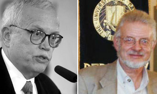 2000届获奖人：詹姆斯-J-赫克曼和麦克法登， 表彰赫克曼对分析选择性抽样的原理和方法所做出的发展和贡献，以及麦克法登对分析离散选择的原理和方法所做出的发展和贡献。