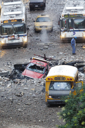 纽约地下蒸汽管爆炸