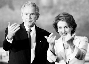 希拉里与美国防部相互攻击布什佩洛西卷入纷争