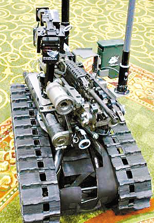 美国机器人士兵开赴伊拉克(图)