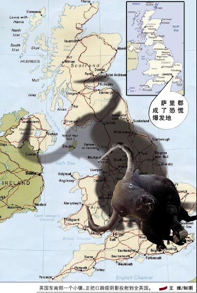 口蹄疫 阴影下的英国病人