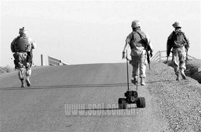 战争机器人亮相伊拉克