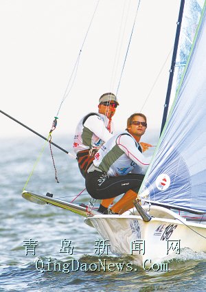 帆船赛上的针尖对麦芒