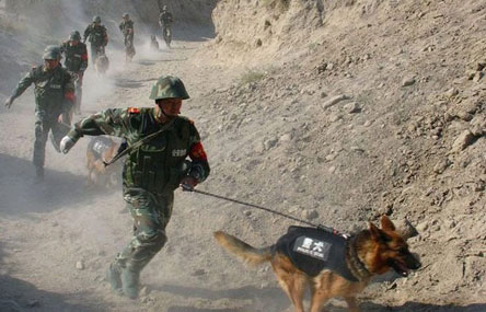 中国武警下月赴俄军演