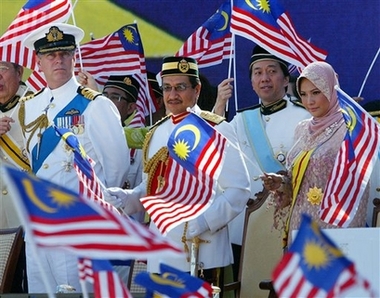 马来西亚举行活动庆祝独立50周年(图)