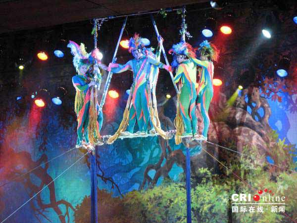 南京杂技团巴西上演梦之旅(3)