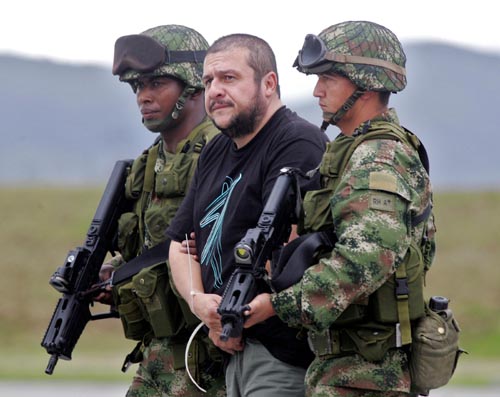 哥伦比亚最大毒枭落网