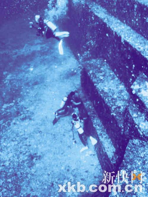 新快报讯在日本与那国岛附近海域的水下有一处