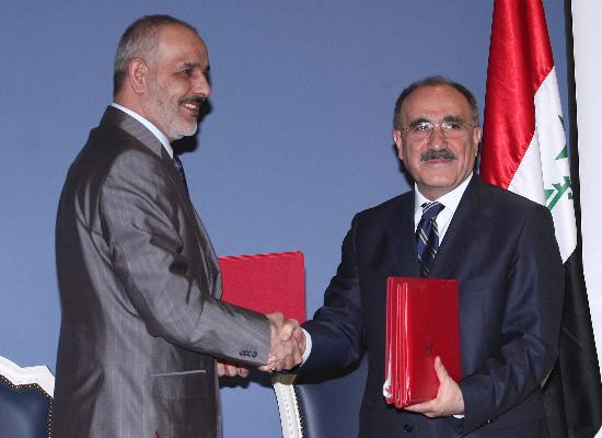 图文:土耳其和伊拉克签署打击恐怖主义协议(1