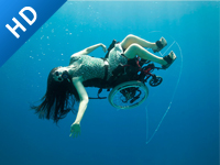 轮椅上的深海潜水