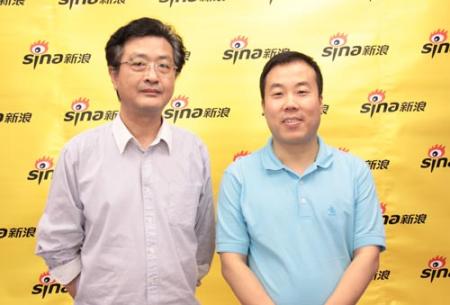 中国民办教育协会副会长刘林和北京民办教育协会王耕做客新浪