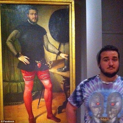 这幅古画中的男主角与盖鲁波极为神似 这幅古画中的男主角与盖鲁波极为神似