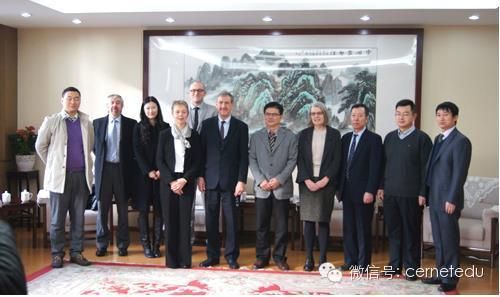 英国高等教育质量保障署到中国访问 英国高等教育质量保障署到中国访问