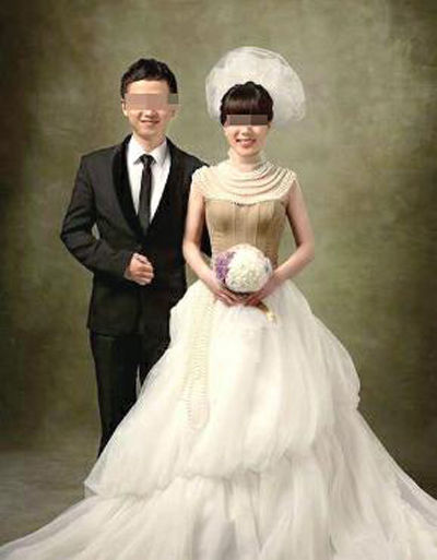 嫌疑人与妻子的合照 嫌疑人与妻子的合照