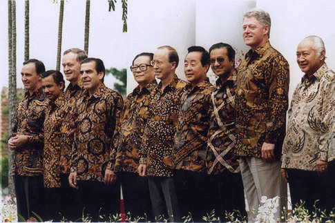 1994年 印尼蜡染衬衣 1994年 印尼蜡染衬衣