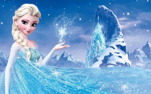 资料图:《冰雪奇缘》的艾莎公主。 资料图:《冰雪奇缘》的艾莎公主。