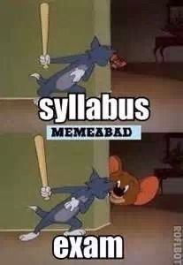 不过也有同学表示很多时候考试远远要比Syllabus的难度高很多,Syllabus只能做参考目录使用 不过也有同学表示很多时候考试远远要比Syllabus的难度高很多,Syllabus只能做参考目录使用