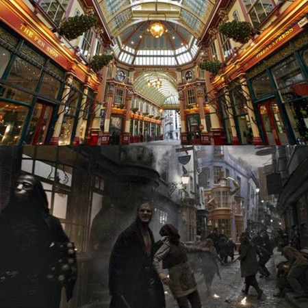 The Leaky Cauldron, Diagon Alley破釜酒吧,对角巷 The Leaky Cauldron, Diagon Alley破釜酒吧,对角巷
