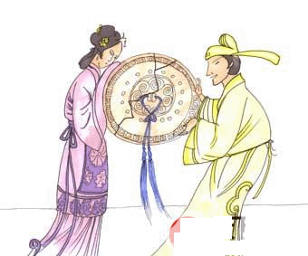 少儿成语双语故事:破镜重圆 少儿成语双语故事:破镜重圆