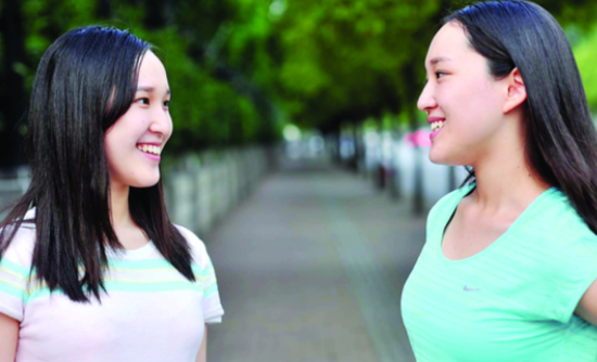 双胞胎姐妹携手上哥大 双胞胎姐妹携手上哥大