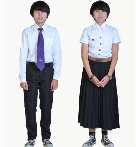 曼谷大学表示,“假小子”裤较宽松于普通男生 曼谷大学表示,“假小子”裤较宽松于普通男生