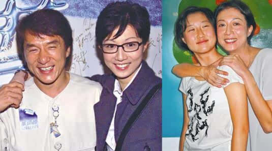 成龙吴绮莉与小龙女 成龙吴绮莉与小龙女