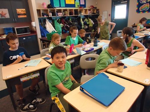 赴加留学小学课堂图片 赴加留学小学课堂图片(图片来源于网络)