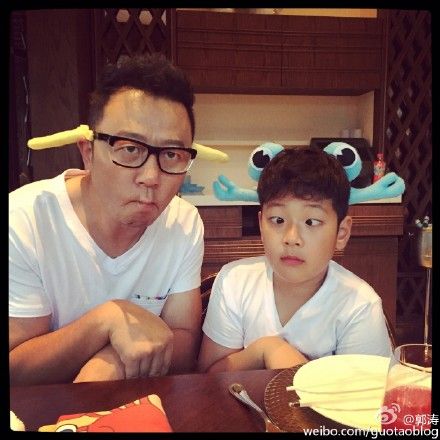 爸爸郭涛与儿子石头 爸爸郭涛与儿子石头