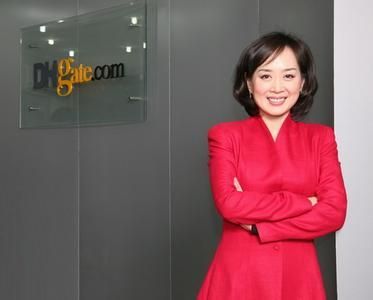 图为敦煌网CEO王树彤 图为敦煌网CEO王树彤