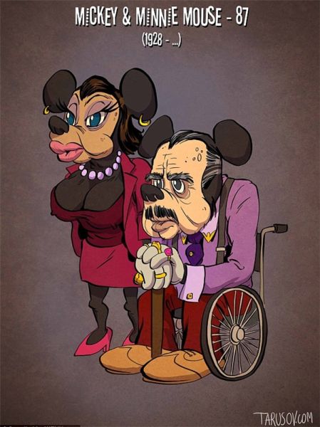 Mickey and Minnie Mouse Mickey and Minnie Mouse