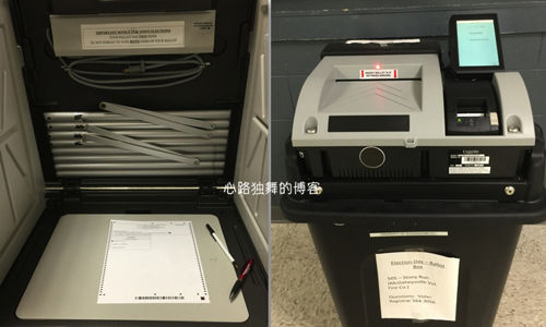 照片实录：我去投票美国总统初选(图)