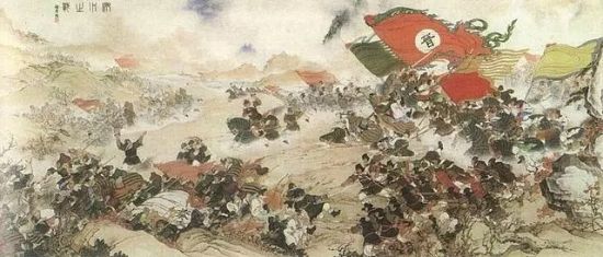 △ 淝水之战,双方“号称”的兵力加一起有一百多万,可见人力资源的重要 △ 淝水之战,双方“号称”的兵力加一起有一百多万,可见人力资源的重要