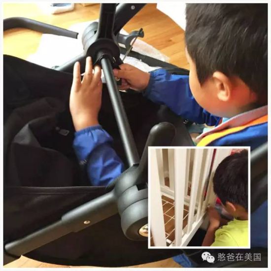 (憨憨在给妹妹组装推车和婴儿床) (憨憨在给妹妹组装推车和婴儿床)