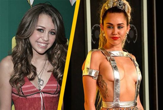 (看看Miley Cyrus这些年的变化吧。。。) (看看Miley Cyrus这些年的变化吧。。。)