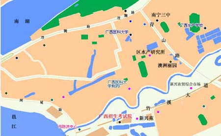 广西招生考试院地理位置