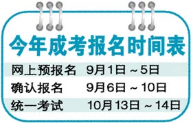 广东07年成考9月1日起网报 脱产班减招(组图)
