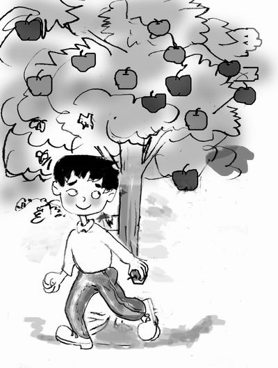 中学生优秀作文:读《苹果树》有感(图)