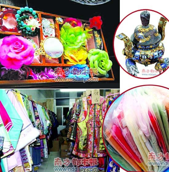 绢花、服饰、手绢和器皿。剧中细节全都来之不易。 绢花、服饰、手绢和器皿。剧中细节全都来之不易。