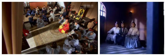 六大门派中被燕南天俘获VS六大门派被赵敏俘获