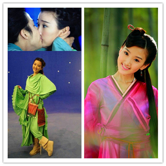 《天龙八部》曝钟灵吻戏 网友大呼:太劲爆